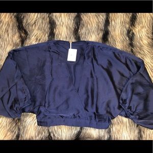 💙FREE PEOPLE 💙 Dolman Sleeve Crop Blouse 💙